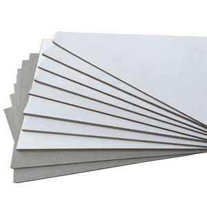 Hot Sale 250-400 GSM White Top Grey Back Moisture Proof Chemical Duplex Board for Packing/Garment - Product Image 1