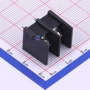 KF25C-7.62-2P Barrier Terminal Block Through hole Component (THT),P=7.62mm Connector Two Sides 7.62mm 1x2P Straight Pin - Product Image 1