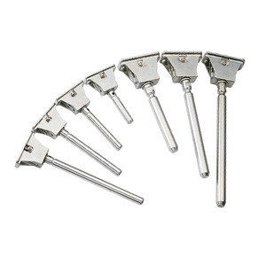 Zine hợp kim 3D có thể điều chỉnh nhiệm vụ nặng nề rắn thép mù treo tường ẩn dấu ngoặc RV tủ quần áo tủ quần áo nổi Kệ hỗ trợ - Product Image 1