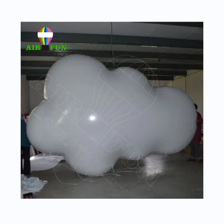 Advertising Inflatable sky cloud balloon/inflatable flying balloons cloud shape helium balloon