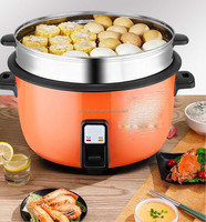 Cuisinière à riz multifonctionnelle pour la maison, l'extérieur et l'hôtel, avec pot intérieur antiadhésif de 2 à 45 L