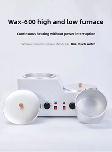 Latest Design Explosive Double Wax Pot Rapid Melting Hair Removal Double Pot Wax Heater - Product Image 5