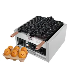 Высококачественная промышленная неприлипающая газовая вафельница для яиц, машина для вафель с пузырьками для яиц, машина для вафель с пуфельным конусом