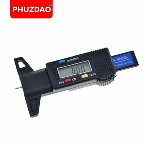 Misuratore Digitale di Profondità del Battistrada per Pneumatici Auto, Strumento di Rilevamento Usura Gomme, Calibro di Misurazione Spessore Disponibile - Product Image 1