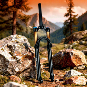Horquilla Delantera para Bicicleta de Montaña Bolany, Modelo FKA560, Recorrido de 32 mm, Suspensión de Aire de 120 mm, Eje QR, 27.5 Pulgadas, Ajuste de Rebote - Product Image 1