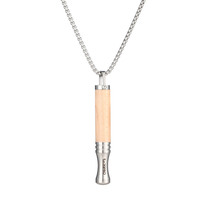 Collar Inhalador de Aceites Esenciales con Sabor, Recargable, Sin Nicotina, para la Ansiedad y la Meditación Consciente, para Adultos