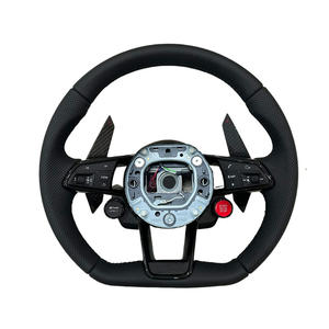 Pour volant de sport <span class=keywords><strong>Audi</strong></span> Universal Fit avec coutures de couleur personnalisées et Options de forme volant de voiture - Product Image 3