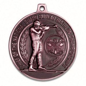 Médailles de compétition sportive personnalisées en alliage de zinc 3D or, argent, bronze avec ruban – Vente en gros - Product Image 1