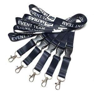 Wholesale Custom <b>Polyester</b> <b>Lanyard</b> with Breakaway Clip Promotional Sublimation <b>Lanyard</b> Heat Transfer <b>Lanyard</b> - Product Image 2