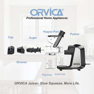 Nuevo Exprimidor Lento para Uso Doméstico, Potente Motor de Cobre, Separación Automática de Jugo y Pulpa, Fácil de Limpiar - Product Image 3