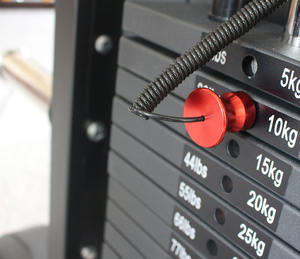 Machine Smith Commerciale |   Équipement de musculation multifonctionnel pour la maison avec rack à squats intégré et système de croisement de câbles - Product Image 5