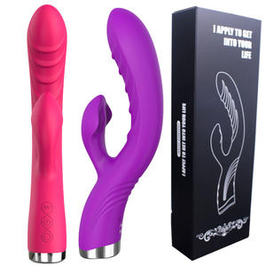 Vibrador de Doble Cabeza EsNI Fishtail, 10 Frecuencias, Recargable por USB, Color Morado, Juguete Sexual para Adultos - Product Image 6
