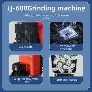 人気商品 380V グラインダー コンクリート研削機 建設現場 セメント舗装 コンクリートグラインダー - Product Image 5