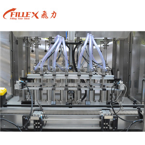 5L <span class=keywords><strong>6</strong></span> đầu tuyến tính tự động uống nước lỏng dây chuyền sản xuất máy đóng nắp tự động định lượng máy chiết rót - Product Image 6