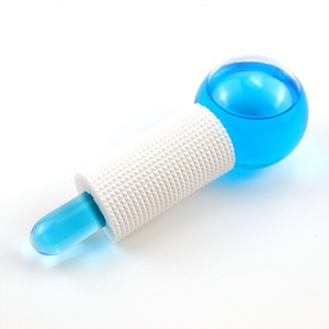 Rouleau de massage facial rafraîchissant à billes de glace, étanche, portable, pour soins anti-âge de la peau - Product Image 3