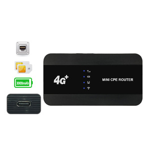 Nouveau routeur CPE mobile M10-EW, 1 port LAN, <span class=keywords><strong>WiFi4</strong></span> portable 300 Mbps, 3000 mAh, extérieur, carte SIM, Type-C - Product Image 1