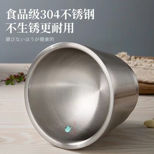 304 Stainless Steel Garlic Crusher Manual Kitchen <b>Grinder</b> Pestle Durable <b>Herb</b> Spice Tool - Product Image 4