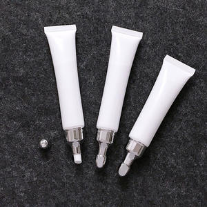 LZ 팩 스톡 15ml 20ml 화이트 마사지 빈 립밤 스퀴즈 튜브 맞춤형 로고 페이스 자외선 차단제 아이 크림 튜브 금속 헤드 - Product Image 3