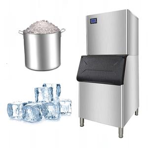 Macchina per il Ghiaccio a Cubetti Grande 300lb Commerciale Verticale con Certificazione CE Macchine per la Produzione di Ghiaccio per Hotel - Product Image 3