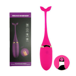 Usb di Ricarica A Distanza Senza Fili di Controllo Piccola Balena Uovo di Vibrazione Del Sesso Femminile Dispositivo di Masturbazione Contrazione Sfera G-Spot Piccolo Tadpol - Product Image 5