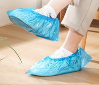 Protège-chaussures jetables en PE antidérapants et durables pour l'intérieur et l'extérieur – Protection pour sols domestiques et chaussures – Adultes – Été et Hiver