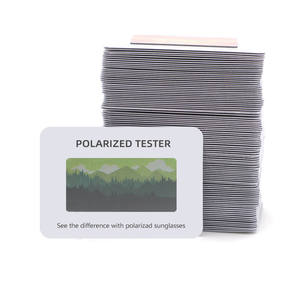 Cartão de Teste para Óculos de Sol Polarizados Multi Design para Teste de Lentes Polarizadas (100pcs/saco) - Product Image 5