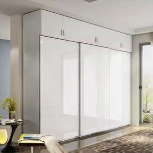 YALIG Fabrication d'usine, dernières conceptions de meubles de chambre à coucher, armoires à portes coulissantes en MDF - Product Image 5