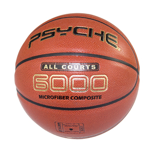 Pallone da Basket Personalizzato Arancione Misura 7 PSYCHE HF-7005 in Pelle Microfibra Avanzata, Pallone Professionale da Gioco, Fornitura di Fabbrica - Product Image 1