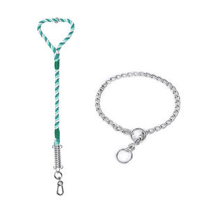 Ensemble <span class=keywords><strong>de</strong></span> laisse <span class=keywords><strong>pour</strong></span> chien <span class=keywords><strong>en</strong></span> métal et <span class=keywords><strong>acier</strong></span> inoxydable élastique Vente <span class=keywords><strong>en</strong></span> gros stock Fabrication <span class=keywords><strong>de</strong></span> luxe Petit grand <span class=keywords><strong>collier</strong></span> à chaîne <span class=keywords><strong>pour</strong></span> animaux <span class=keywords><strong>de</strong></span> compagnie Accessoires <span class=keywords><strong>de</strong></span> marche - Product Image 4