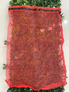 Bolsas de malla agrícolas multiusos de HDPE transparente, lavables, reutilizables, de alta calidad, con cremallera, moldeadas por soplado y cortadas. - Product Image 4