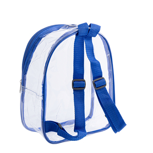 Su misura PVC <span class=keywords><strong>Mini</strong></span> zaino trasparente per i bambini Snack gelatina di stoccaggio cerniera borsa impermeabile borsa regalo - Product Image 3
