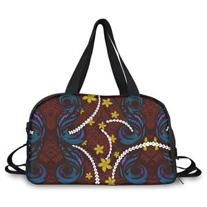 Impression de logo personnalisé Polynésie Sac à bagages de grande capacité Sac fourre-tout à sublimation pour le sport Sac à bagages de <span class=keywords><strong>voyage</strong></span> vierge - Product Image 5