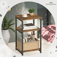 Table basse convertible moderne avec pieds en bois et design fenêtre française pour salon