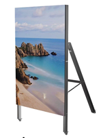 Layar Poster Iklan LED Warna Penuh Dalam Ruangan, Kecerahan Tinggi, Hemat Energi, Signage Digital, Garansi 1 Tahun