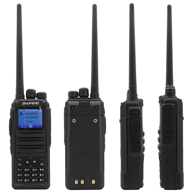 Baofeng DM-1701 Dual Band Dual Time Slot VHF/UHF 3000 Channels Ham Amateur Radio Analog Two Way Radio