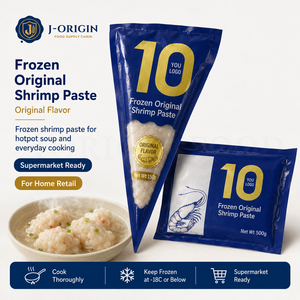 กุ้งแห้งบดรสออริจินัลสำหรับชาบู อาหารทะเล 150 กรัม/500 กรัม อายุการเก็บรักษา 12 เดือน บรรจุภัณฑ์สำหรับขายปลีก ร้านอาหาร ครัว บริการจัดส่งอาหาร - Product Image 1
