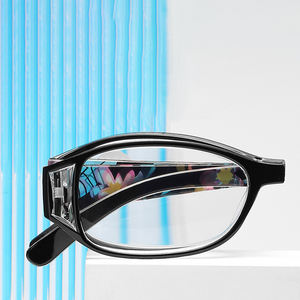 グラジー折りたたみ式女性処方視度眼鏡ギフトボックス付き花柄眼鏡卸売格安老眼鏡 - Product Image 4