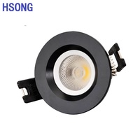 10w Trimless Réglable Dimmable COB Encastré Led Wall Washer 24w Petit Spot Light