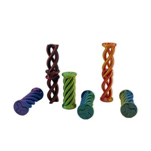 Superior Finish New Articulated Safe PLA Soft Tactile Texture Emotional <strong>Balance</strong> Tool Spiral Fidget Toy for Cool Office Gadget - Product Image 1