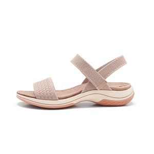 Sandales plates en maille tricotée pour femmes 2027 – Confortables, résistantes à l'usure, antidérapantes pour l'été - Product Image 6