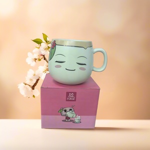 Tazza in Ceramica Dipinta a Mano con Design Moderno e Cartoni Animati, 300ml, Riutilizzabile per Regali Promozionali Aziendali - Product Image 2