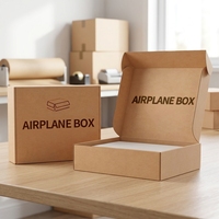 Boîte postale robuste recyclable pour l'aviation, personnalisée, auto-adhésive, pour l'emballage cadeau et l'expédition des vendeurs e-commerce