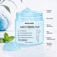 Crème corporelle raffermissante anti-cellulite bio 87% OEM/ODM personnalisable, favorisant la perte de poids et le confort musculaire, 50ml, vente en gros