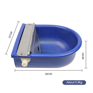 GREAT FARM <span class=keywords><strong>Abbeveratoio</strong></span> Automatico per Mucche da 6L con Controllo a Galleggiante e Coperchio in Acciaio Inox, Ciotola per Abbeveraggio Bestiame per Fattoria - Product Image 6