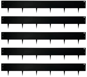 Elegante acciaio zincato in acciaio Corten bordo del prato recinzione enorme fabbrica all'aperto per la progettazione del <span class=keywords><strong>paesaggio</strong></span> di colore nero - Product Image 3