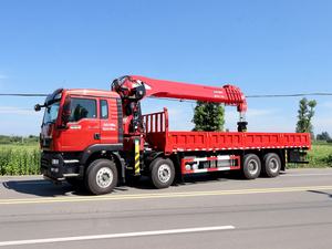 Kualitas tinggi HOWO 30 <span class=keywords><strong>Ton</strong></span> truk derek dengan Zoomlion silinder dan pompa <span class=keywords><strong>Tadano</strong></span> 25m angkat tinggi untuk Konstruksi Industri - Product Image 2