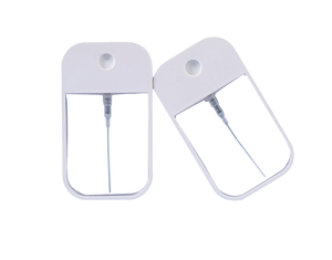 Flacon de parfum en plastique de 45 ml avec impression de logo personnalisable, nouveau design, forme de téléphone portable plat, pompe, impression d'écran, emballage vide - Product Image 1