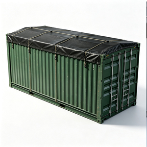 Soft Open Top <b>Container</b> with Removable Tarpaulin Roof for Oversized Cargo – HowWant - Product Image 6