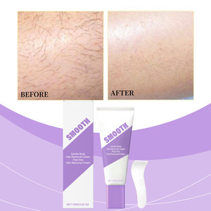 Crème dépilatoire permanente, crème épilatoire pour zones intimes, dépilatoire indolore, inhibiteur de croissance des poils pour femmes et hommes - Product Image 2