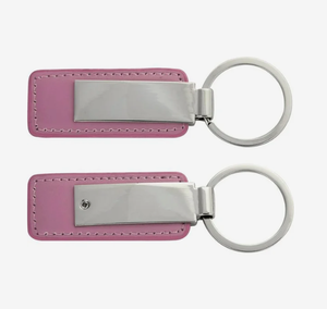 Porte-clés <span class=keywords><strong>en</strong></span> similicuir avec logo personnalisé, ensemble de porte-clés rectangulaires <span class=keywords><strong>en</strong></span> métal, cadeau promotionnel, vente <span class=keywords><strong>en</strong></span> gros - Product Image 3